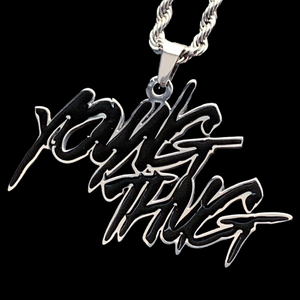 Black 'Young Thug' Necklace