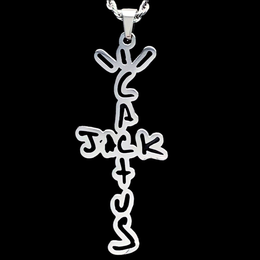 Black 'Cactus Jack' Necklace