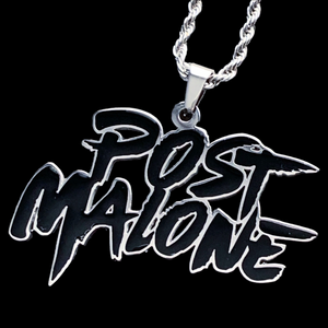 Black 'Post Malone' Necklace