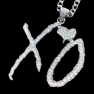 Iced Out 'XO' Necklace