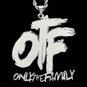 Etched 'OTF' Necklace